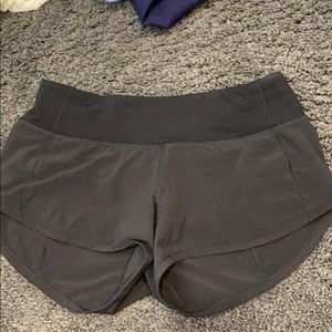 Black Lululemon shorts